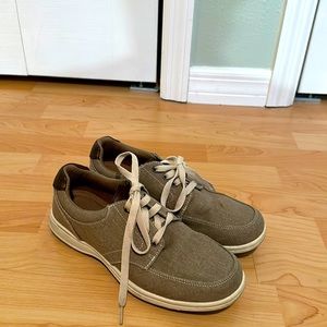 American Eagle Donnie Ox canvas lace-up shoes size 7 1/2